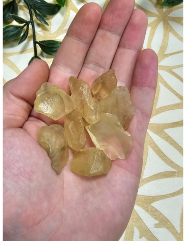 Libisch glas ruw 50 gr. brokjes
