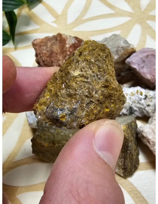 Jaspis oceaan 250 gr. ruwe brokjes