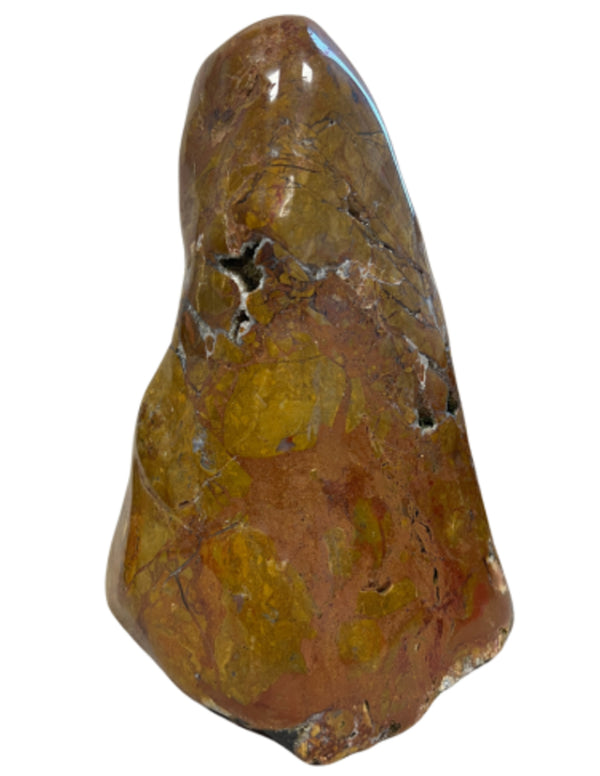 Jaspis geel gekristalliseerd sculptuur nr.01