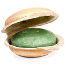 Holy Lama Vetiver Zeep Rainforest In Palmblad 100 g