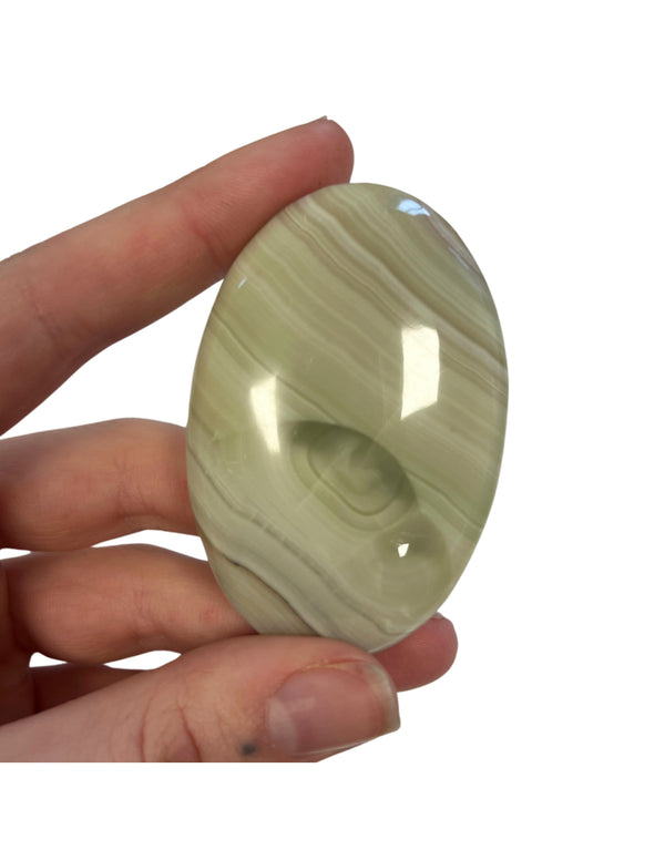 Onyxmarmer (Aragoniet) handsteen