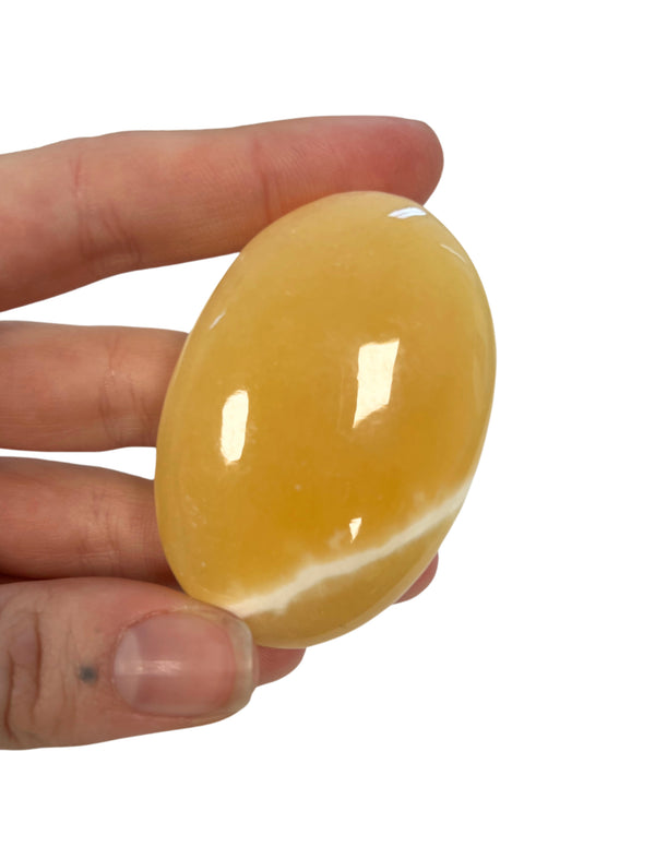Calciet mango handsteen