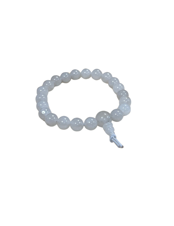 Bergkristal powerbead armband + kaart