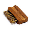 Borstel Voor Wierookzeefjes Met Houten Handgreep En Messing Borsteltjes