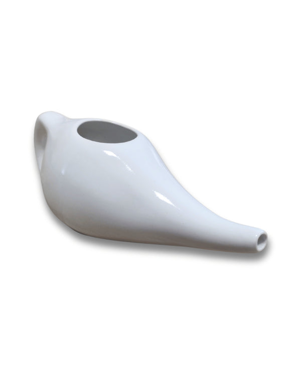 Netipot wit keramiek - voor neusspoeling