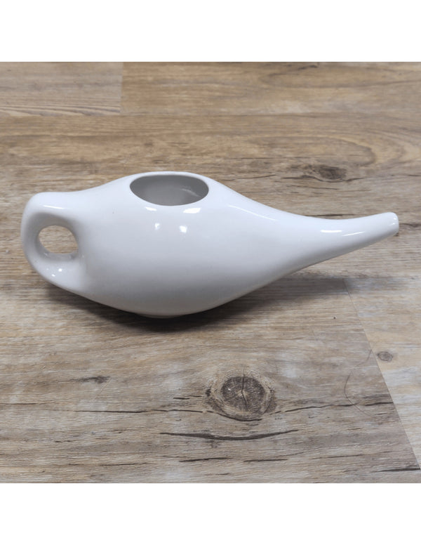 Netipot wit keramiek - voor neusspoeling