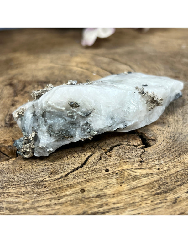 Zilver ruw op moedersteen nr.06