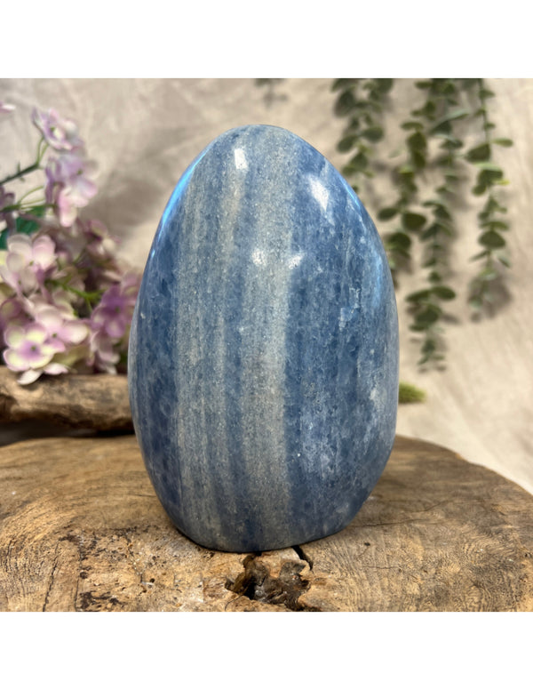 Calciet blauw sculptuur nr.11