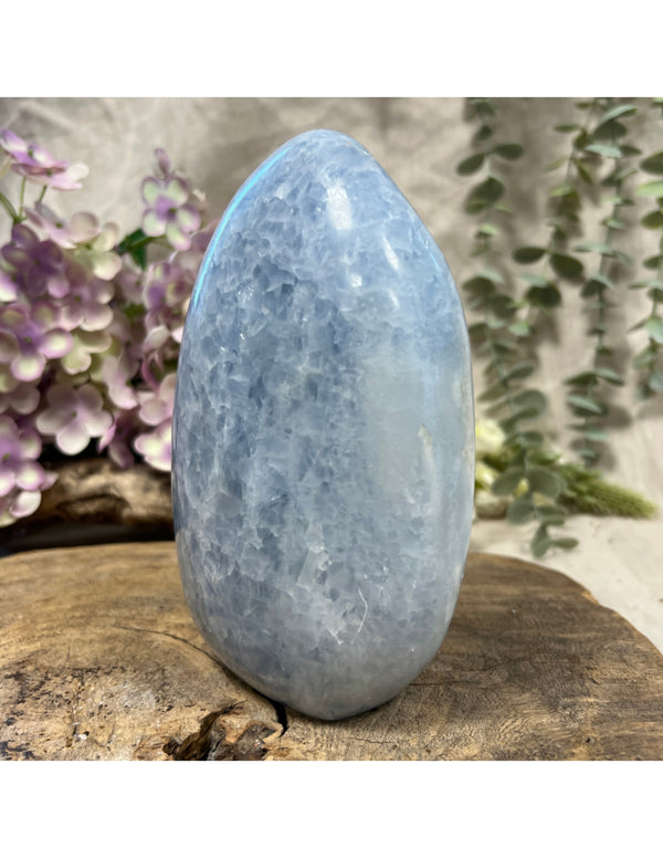 Calciet blauw sculptuur nr.10