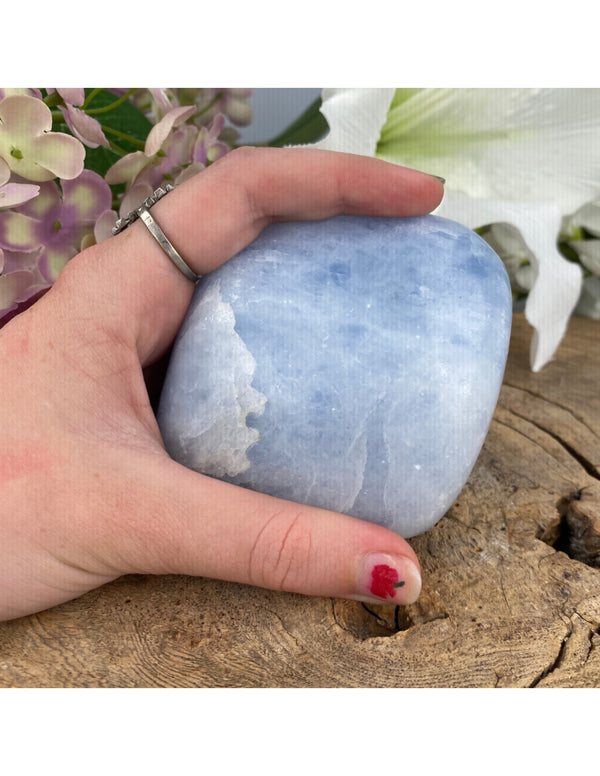 Calciet blauw sculptuur nr.06