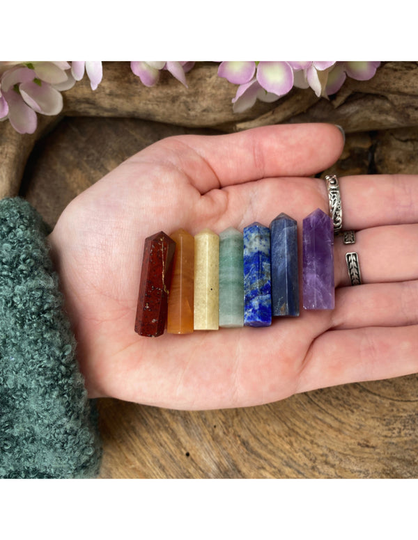 Chakra massagestick set