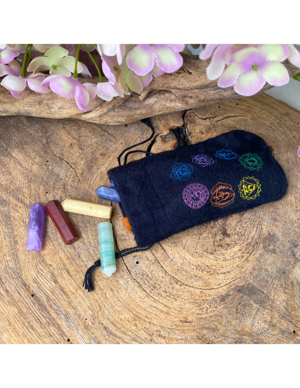 Chakra massagestick set