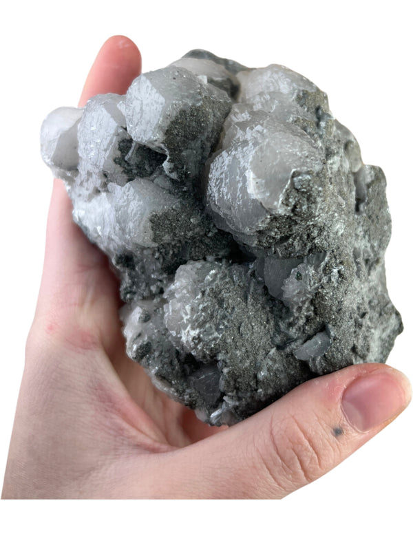 Calciet met Pyriet ruw nr.02