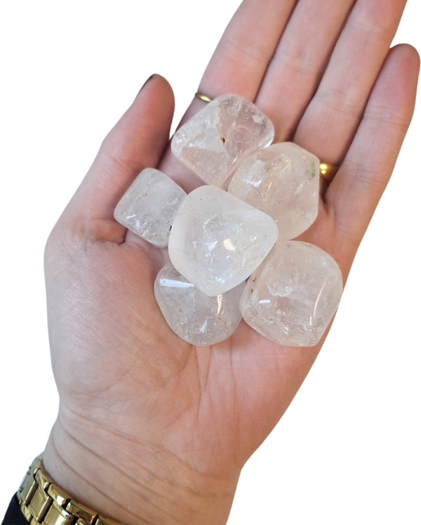 Bergkristal AB 250 gr. trommelstenen (mt3)