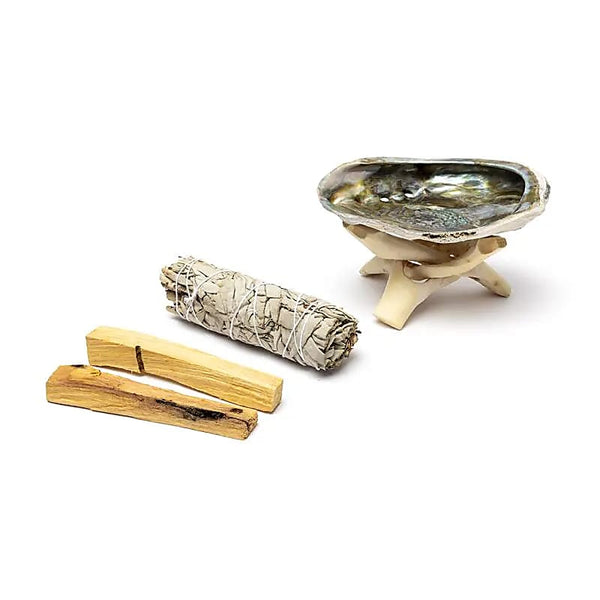Mini Wierookset - Palo Santo / Lavendel Mini Wierookset - Palo Santo / Lavendel