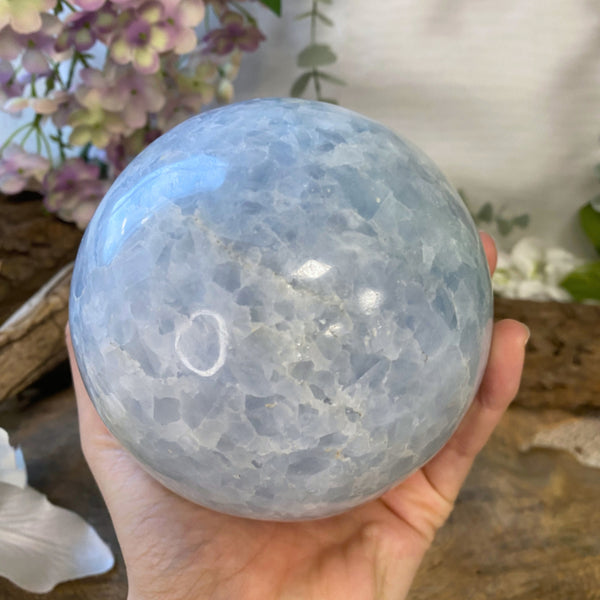 Calciet blauw bol nr.06