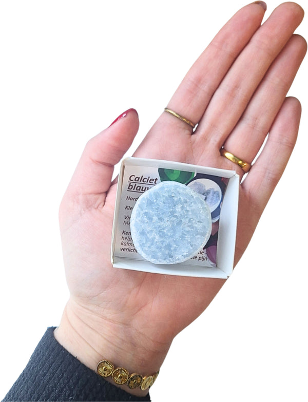 Calciet blauw ema egg