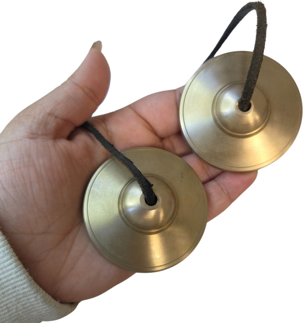 Tingsha - effen (5,5cm -6cm)