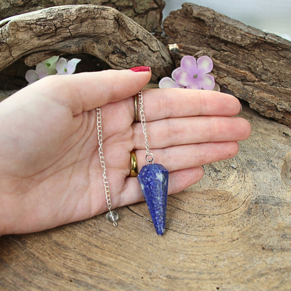 Pendel facet Lapis Lazuli