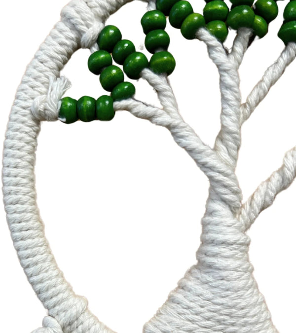 Dromenvanger Tree of life 17 cm groene kralen