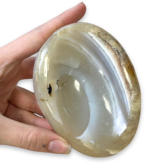 Agaat Bloemschaal Nr 16 Madagaskar 12 cm