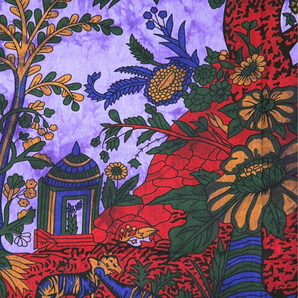 Grand Foulard 510 - Levensboom - tree of Life - Paars