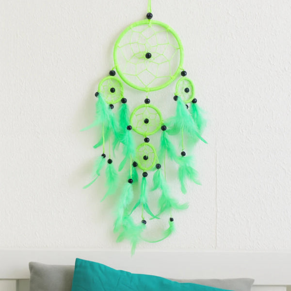 Dromenvanger - 22cm - Groen - veren