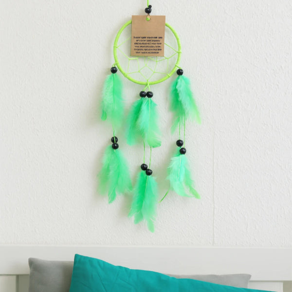 Dromenvanger - Alleen veren - 6cm - Groen