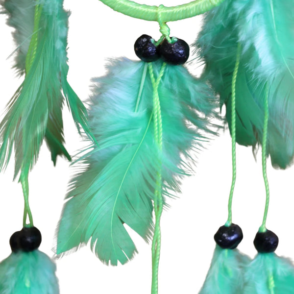 Dromenvanger - Alleen veren - 6cm - Groen