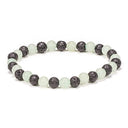 Edelsteen Armband Aventurijn Lavasteen 6 mm