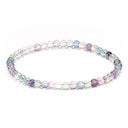 Armband Fluoriet Edelsteen 19 cm 4 mm
