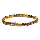 Edelsteen Armband Tijgeroog 0,4-0,5 cm Kralen