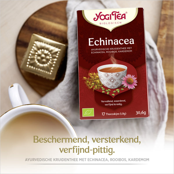 Yogi Tea Echinacea - tray: 6 stuks