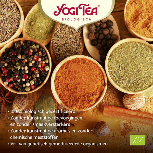 Yogi Tea Echinacea - tray: 6 stuks