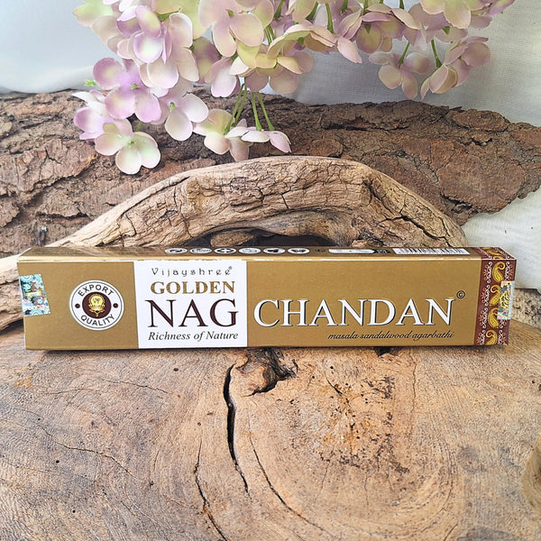 Vijayshree Golden Nag Chandan wierook stokjes