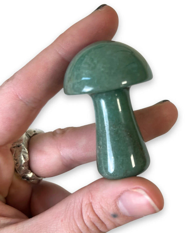 Aventurijn Paddenstoel 5cm