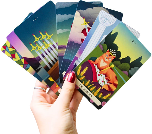 Magische katten - Tarot speelkaarten