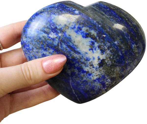 Lapis Lazuli edelsteen hart nr.27