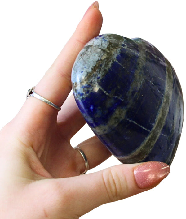 Lapis Lazuli edelsteen hart nr.28
