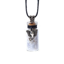 Hanger Met Ganesha En Blue Lace Agaat In Geschenkflesje Uit India