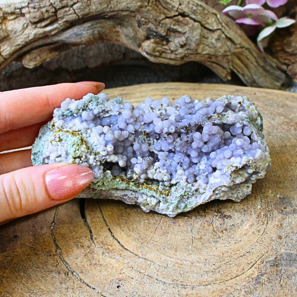 Agaat grape / Chalcedoon druif ruw nr.36