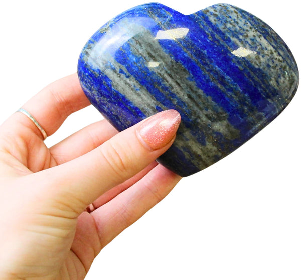 Lapis Lazuli edelsteen hart nr.29