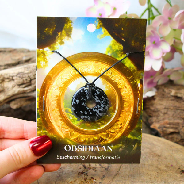 Obsidiaan donut op kaart