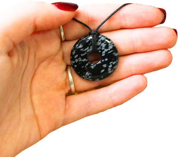 Obsidiaan donut op kaart