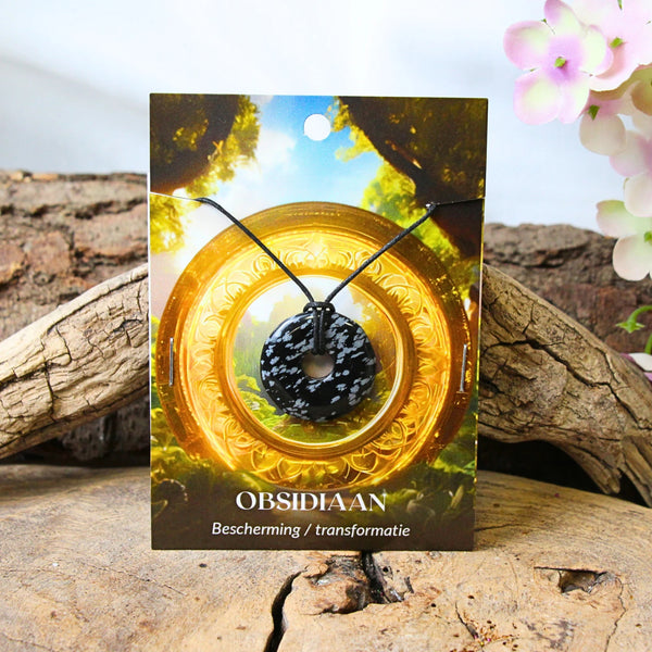 Obsidiaan donut op kaart