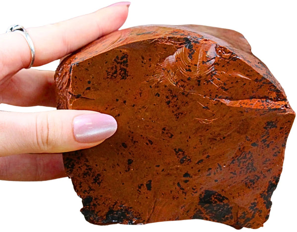 Obsidiaan mahonie ruw nr.22