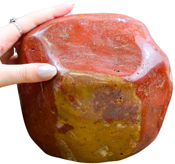 Jaspis rood sculptuur nr.5354
