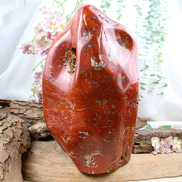 Jaspis rood sculptuur nr.5986