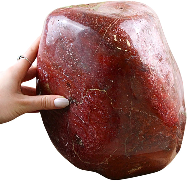 Jaspis rood sculptuur nr.5387