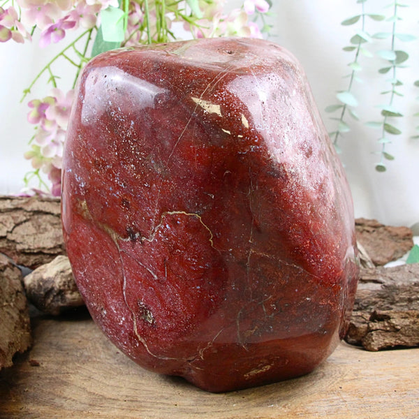 Jaspis rood sculptuur nr.5387